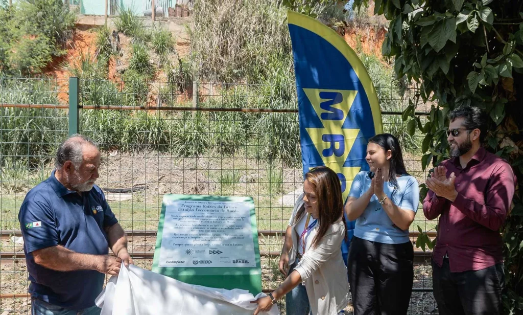 Moeda inaugura área verde do Programa Raízes do Futuro na Estação Ferroviária Moeda inaugura área verde do Programa Raízes do Futuro na Estação Ferroviária
